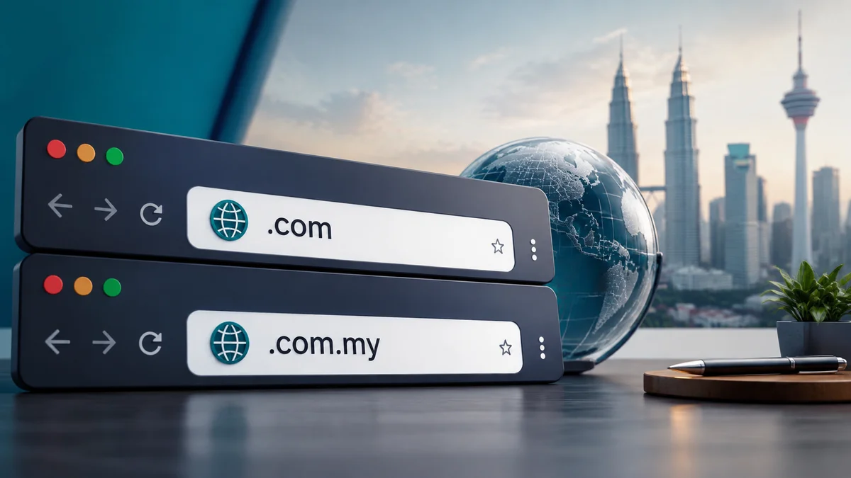 Domain Registration in Malaysia: .com vs .com.my Explained
